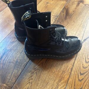 Dr. Martens Black Leather Boots